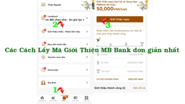 Cach Lay Ma Gioi Thieu MB Bank